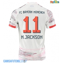 Camisa de time de futebol Bayern Munich Nicolas Jackson #11 Replicas 2º Equipamento 2025-26 Manga Curta
